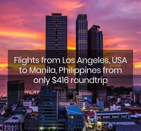 $662 Cheap Philippine Airlines flights from Los Angeles to Manila .